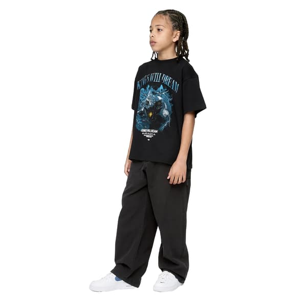 Kings Will Dream Boys Studio - Snake Smile T-Shirt 9-10 År B Black 9-10 Years
