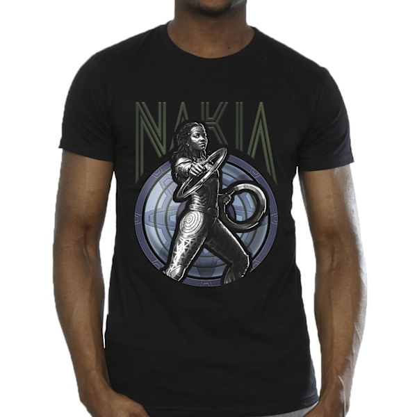 Marvel Wakanda Forever Nakia Shield T-shirt 4XL Svart Black 4XL
