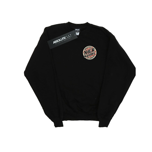 Nick Mason Dam/Kvinnor Saucerful Of Secrets Faux Pocket Sweatshirt Black S