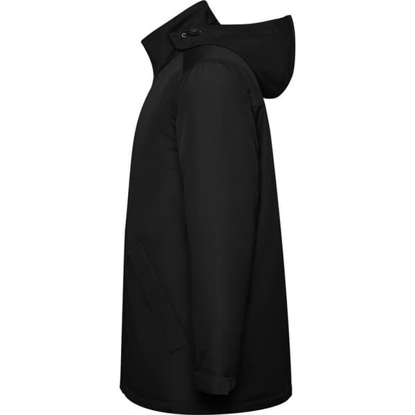Roly America Vadderad Parka för Män XXL Solid Svart Solid Black XXL