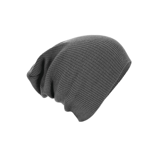 Beechfield Unisex Vuxen Slouch Beanie One Size Smoke Smoke One Size