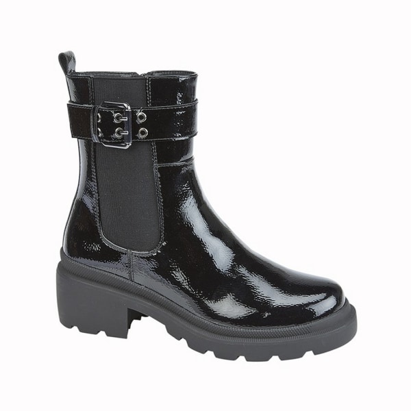Cipriata dam/dam Aldemara-boots 6 UK svart Black 6 UK