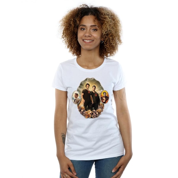 Supernatural Dam/Kvinnor Holy Shrine Bomull T-shirt XXL Vit White XXL