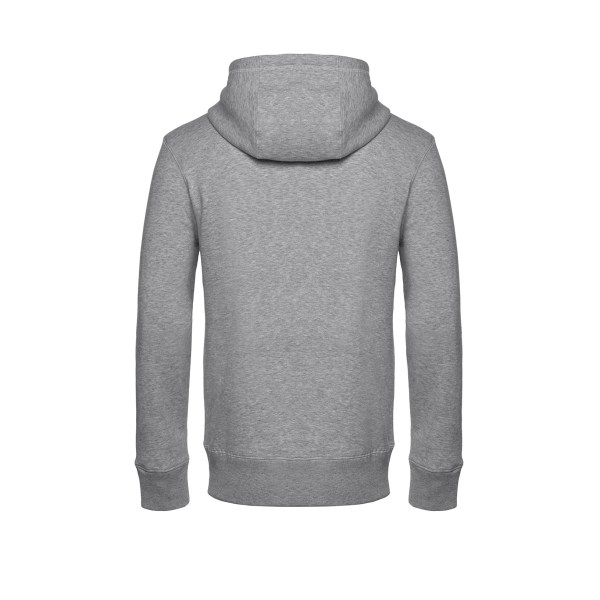 B&C Herr Luvtröja med dragkedja XXL Grå Ljung Grey Heather XXL