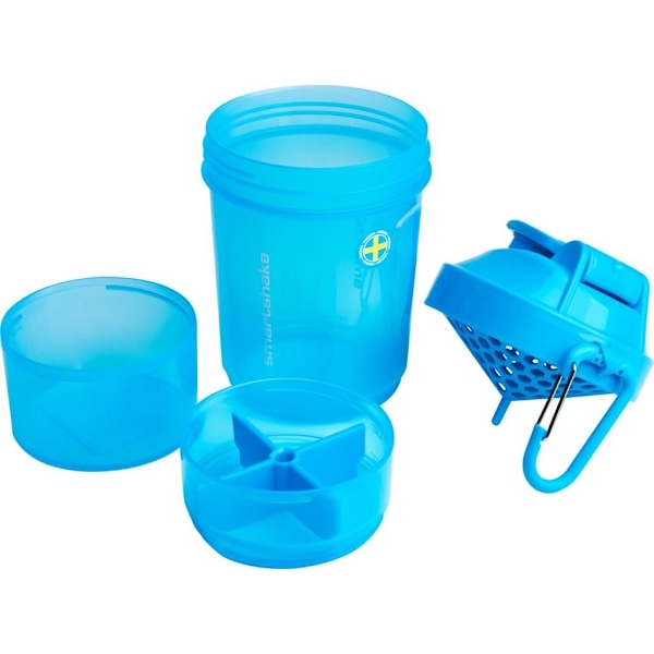 Smartshake Original2Go 600ml Shakerflaska En Storlek Neonblå Neon Blue One Size