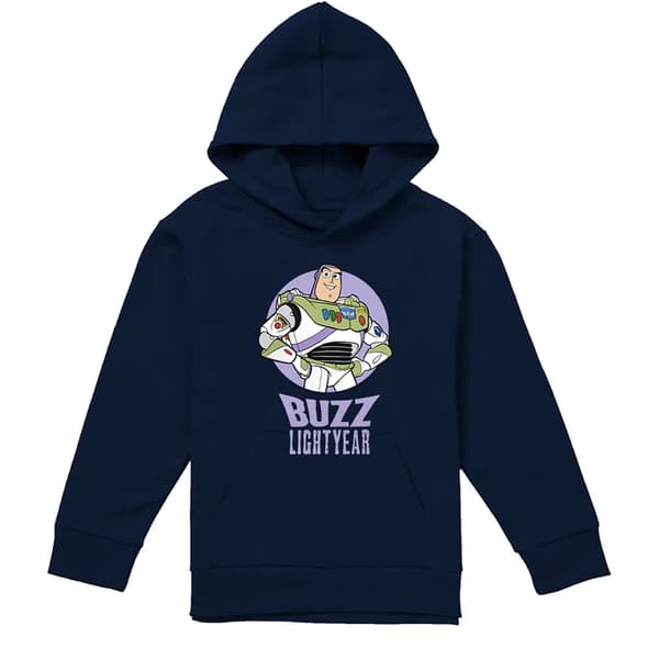 Toy Story Barn/Barn Buzz Lightyear Pullover Hoodie 7-8 År Navy 7-8 Years