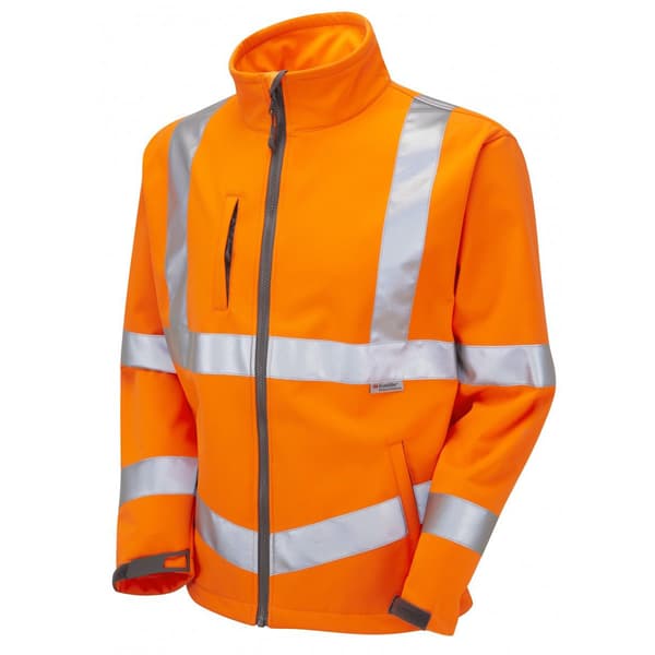 Yoko Herr Softshelljacka med Hög Synlighet (2-pack) L Hög Synlighet Orange Hi Vis Orange L