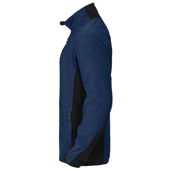 Projob Herr Prio Microfleece Raglan Fleecejacka XXL Marinblå Navy XXL