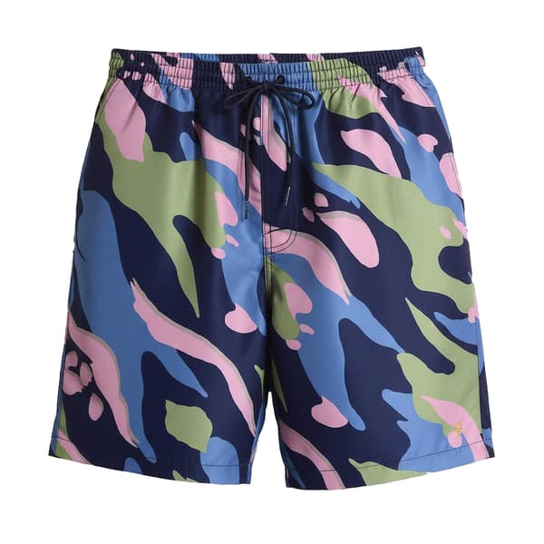 Farah Badshorts för män S Marinblå Navy S