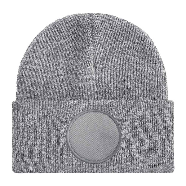 Beechfield Circular Patch Mössa En Storlek Heather Grey Heather Grey One Size