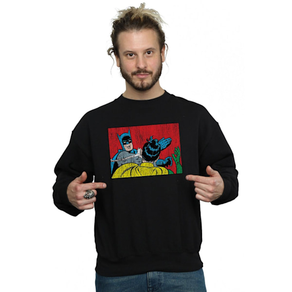 DC Comics Herr Batman Robin Slap Sweatshirt XL Svart Black XL