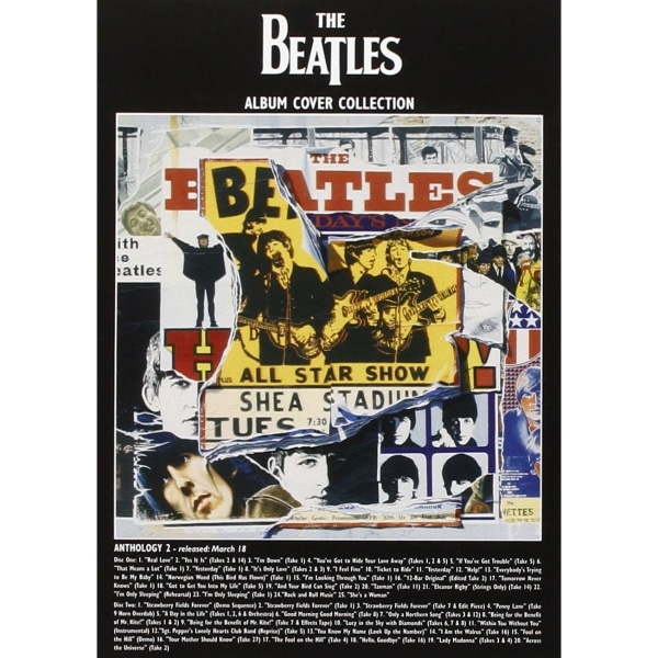 The Beatles Anthology 2 Album Postcard En Storlek Flerfärgad Multicoloured One Size