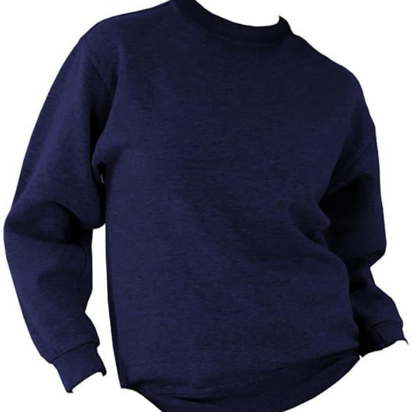 UCC 50/50 Herr Heavyweight Vanlig Infälld Sweatshirt Topp XL Marinblå Navy Blue XL