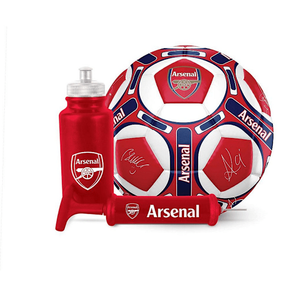 Arsenal FC Signature Presentset One Size Röd/Vit Red/White One Size