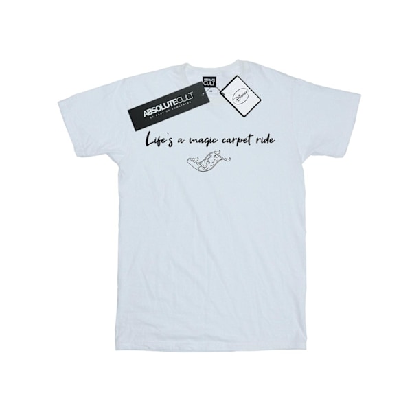 Disney Dam/Kvinnor Aladdin Livet Är En Magisk Mattresa Bomull White 3XL