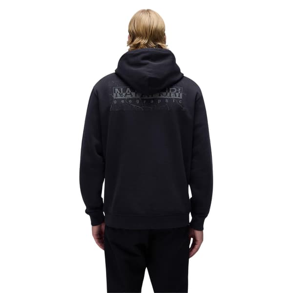 Napapijri Herr Albula Logohoodie S Svart Black S