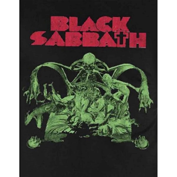 Black Sabbath Unisex Adult Cut Out T-Shirt M Svart Black M