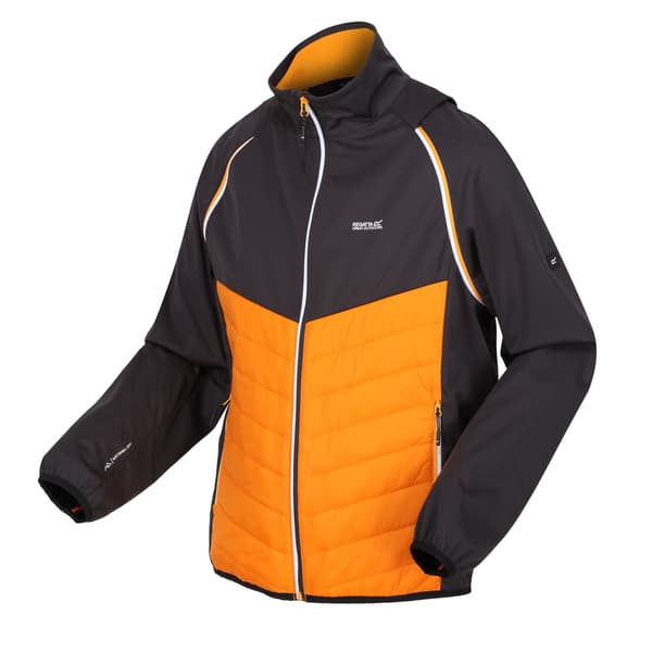 Regatta Herr Steren Hybrid Soft Shell Jacka L Orange Pepper/Ash Orange Pepper/Ash L