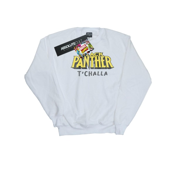 Marvel Dam/Kvinnor Black Panther AKA T´Challa Sweatshirt XXL White XXL