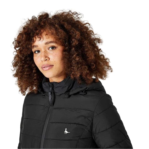 Jack Wills Dam Luna Pufferjacka 14 UK Svart Black 14 UK