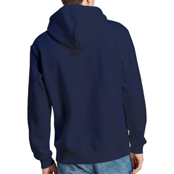 Old School Herr Fraternitet Hoodie L Marinblå Navy L