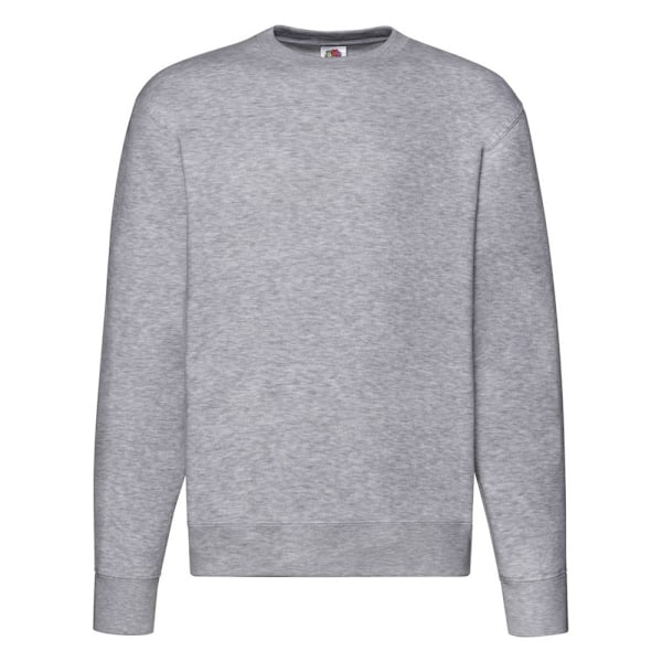 Fruit of the Loom Premium Set-in Sweatshirt XXL Heather Grå Heather Grey XXL