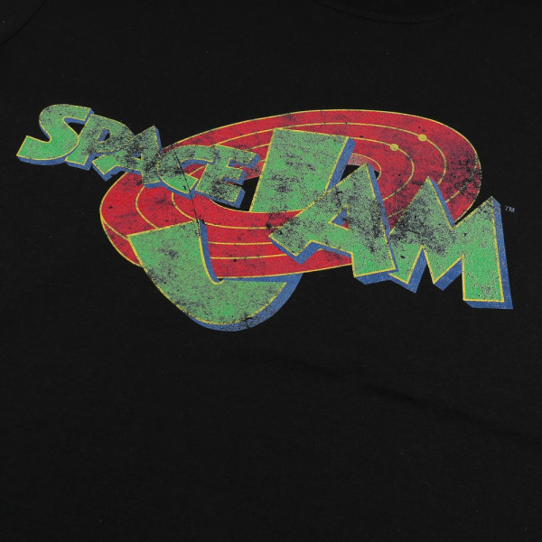 Looney Tunes Mens Space Jam T-shirt L Svart/Grön/Röd Black/Green/Red L