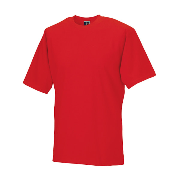 Jerzees Colours Classic T-shirt för män, kortärmad, XS, klarröd Bright Red XS