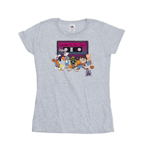 Space Jam: A New Legacy Dam/Damlag Team Cassette Bomull T-shirt Sports Grey M
