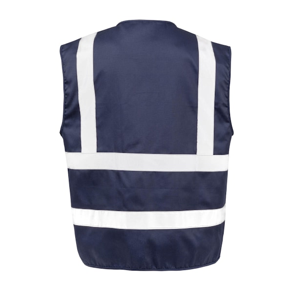 SAFE-GUARD by Result Unisex Vuxen Heavy Duty Säkerhetsväst S Marin Navy S