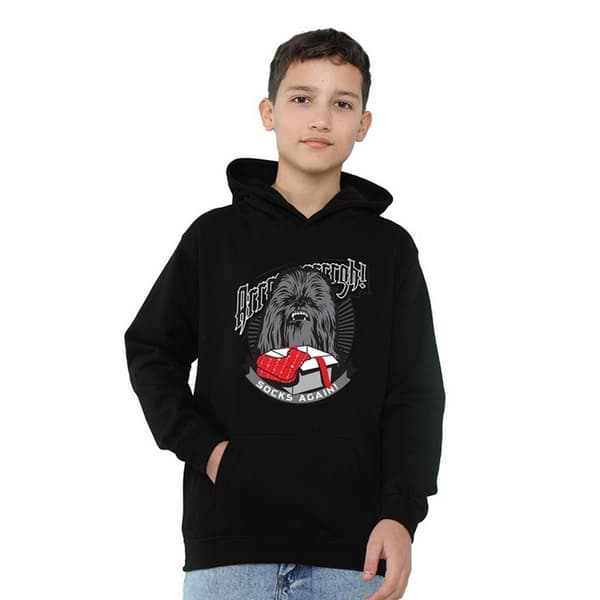Star Wars Barn/Barn Arrrrgh! Strumpor Igen! Chewbacca Jul Black 5-6 Years