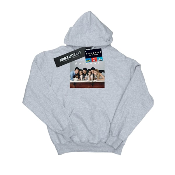 Friends Dam/Damer Gruppfoto Milkshakes Hoodie XL Sports G Sports Grey XL