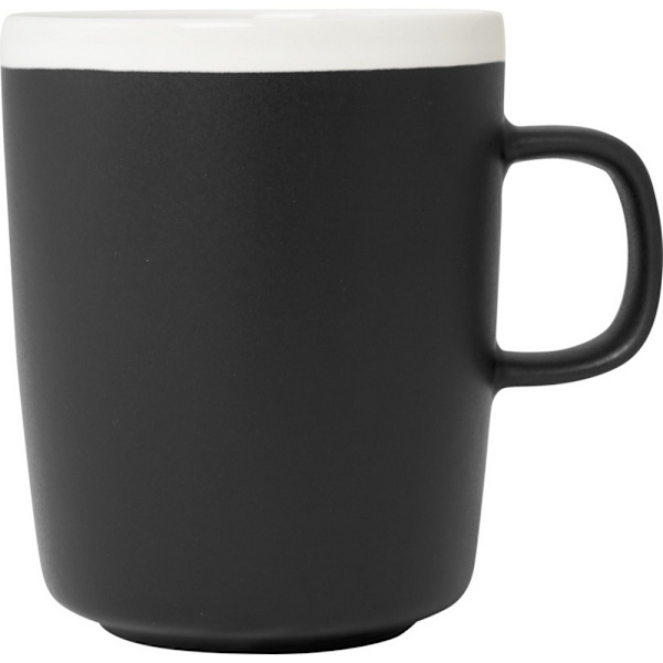Lilio Keramisk 310ml Mugg En Storlek Solid Svart Solid Black One Size