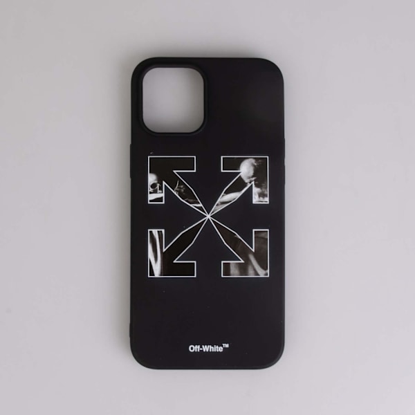 Off White iPhone 12 Pro Max Kompatibelt Caravaggio Arrow Skal På Black One Size