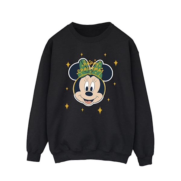 Disney Herr Minnie Mouse Happy Christmas Sweatshirt 4XL Svart Black 4XL