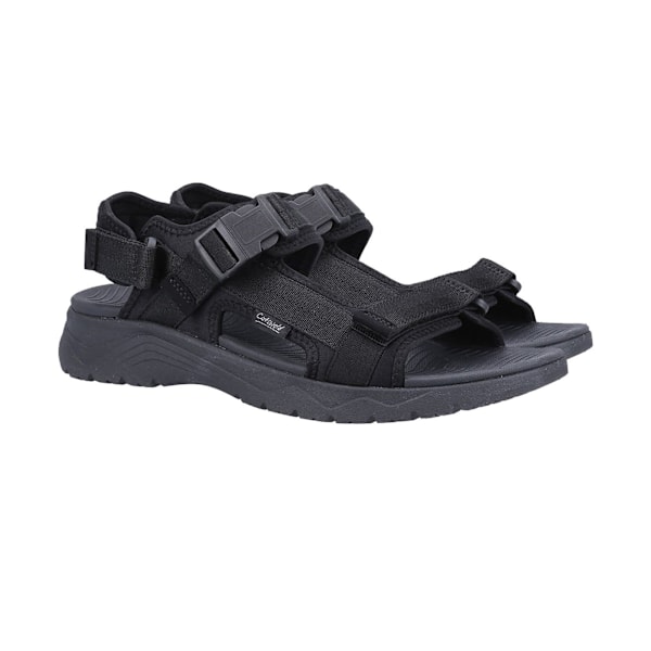 Cotswold Mens Buckland Sandaler 12 UK Svart Black 12 UK