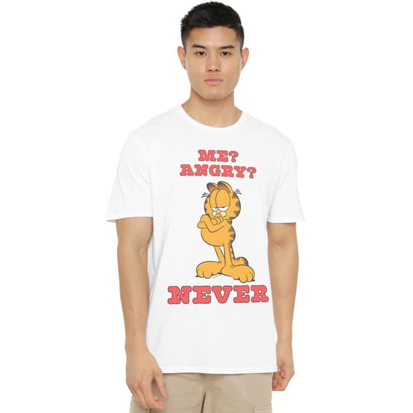 Garfield Herr Whatevs T-shirt XL Vit White XL