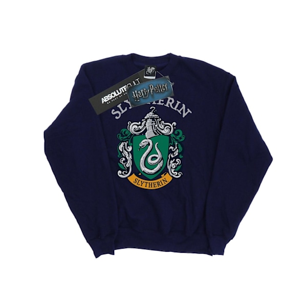 Harry Potter Herr Slytherin Crest Sweatshirt XL Marinblå Navy Blue XL