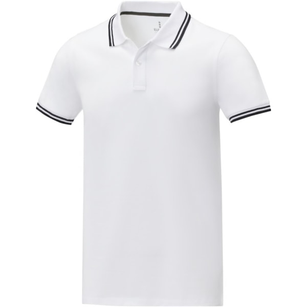 Elevate Mens Amarago Kortärmad Poloskjorta 3XL Vit White 3XL