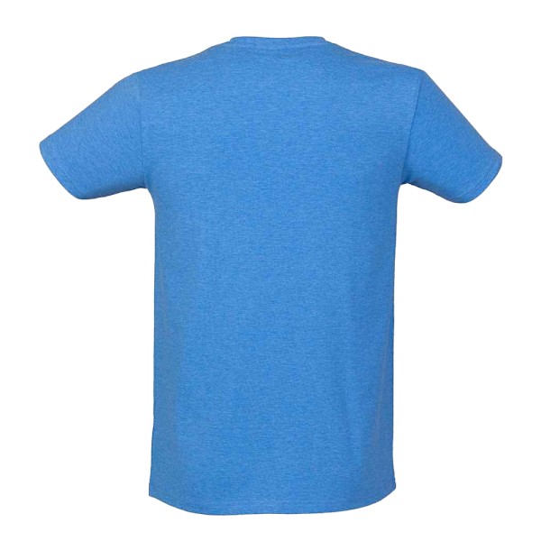 SF Men Mens Feel Good Heather Stretch T-Shirt S Blå Blue S