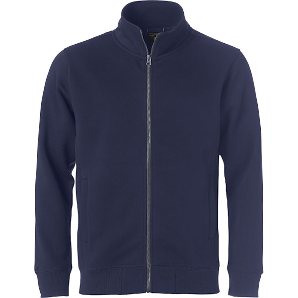 Clique Klassisk Cardigan med Hel Dragkedja för Män 4XL Mörk Marinblå Dark Navy 4XL