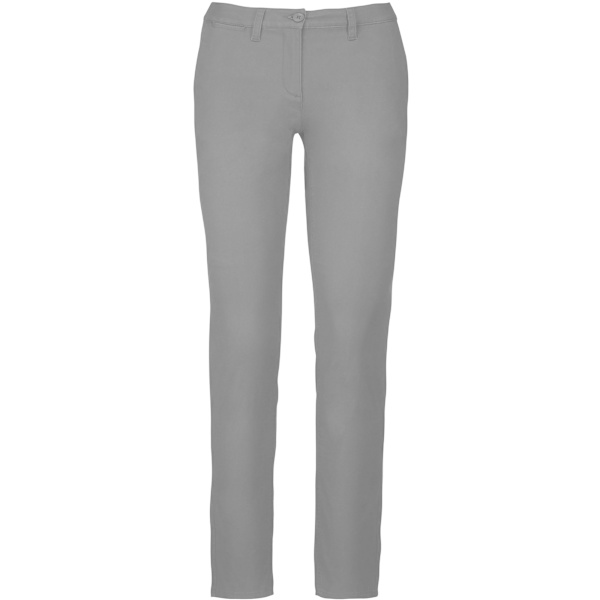 Kariban Dam/Dam Chino Byxor 18 UK Fine Grey Fine Grey 18 UK