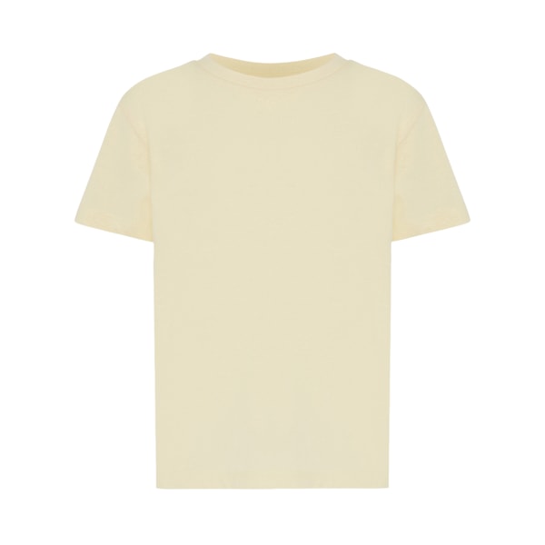 Iqoniq Barn/Barn Koli Återvunnen Bomull Lätt T-shirt Cream Yellow 11-12 Years