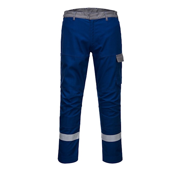 Portwest Bizflame Ultra Arbetsbyxor för Herr, Tvåfärgade, 34R 34 Royal Blå Royal Blue 34R 34