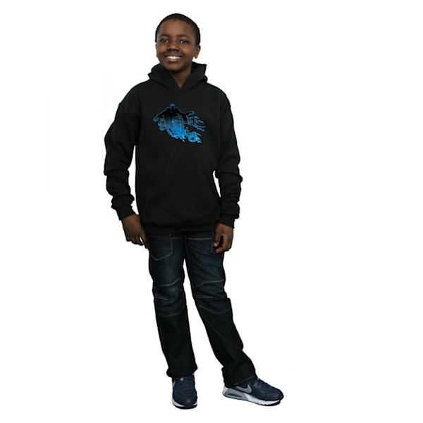 Harry Potter Pojkar Dementor Silhouette Hoodie 12-13 År Svart Black 12-13 Years