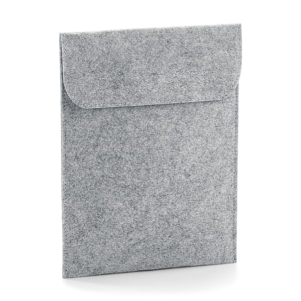 BagBase Filt iPad Slip Case One Size Grå Melange Grey Melange One Size