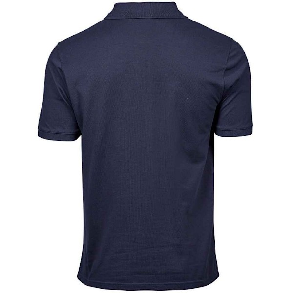 Tee Jays Herr Bomull Pique Poloshirt 3XL Marinblå Navy 3XL