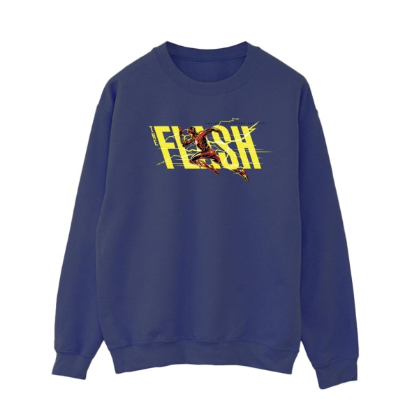 DC Comics Dam/Dam The Flash Lightning Dash Sweatshirt XL Navy Blue XL