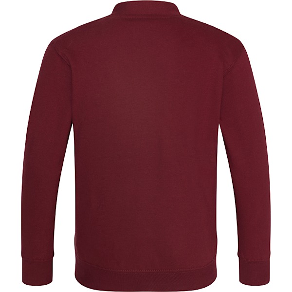 AWDis Academy Barn/Barnknapp Upp Skol Cardigan 13 År Burgundy 13 Years