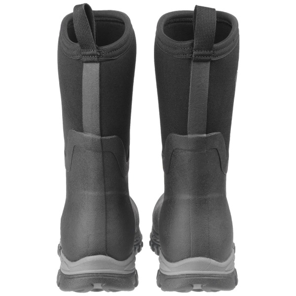 Muck Boots Unisex Arctic Sport Mid Pull On Wellies 4 UK Black/G Black/Grey 4 UK